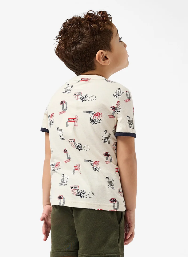 PUMA Kids Little Runners Graphic T-Shirt
